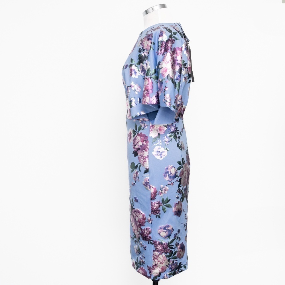 Black‎ Halo | Ula Floral Sheath Dress. - Picture 9 of 13